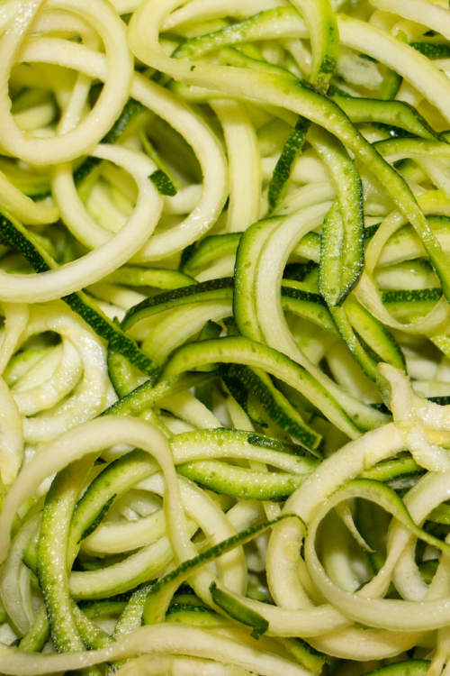 Zucchini-Spirals